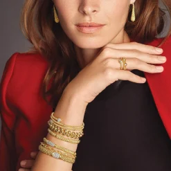 Flash Sale LAGOS 18K Gold Diamond Bracelet | 6Mm