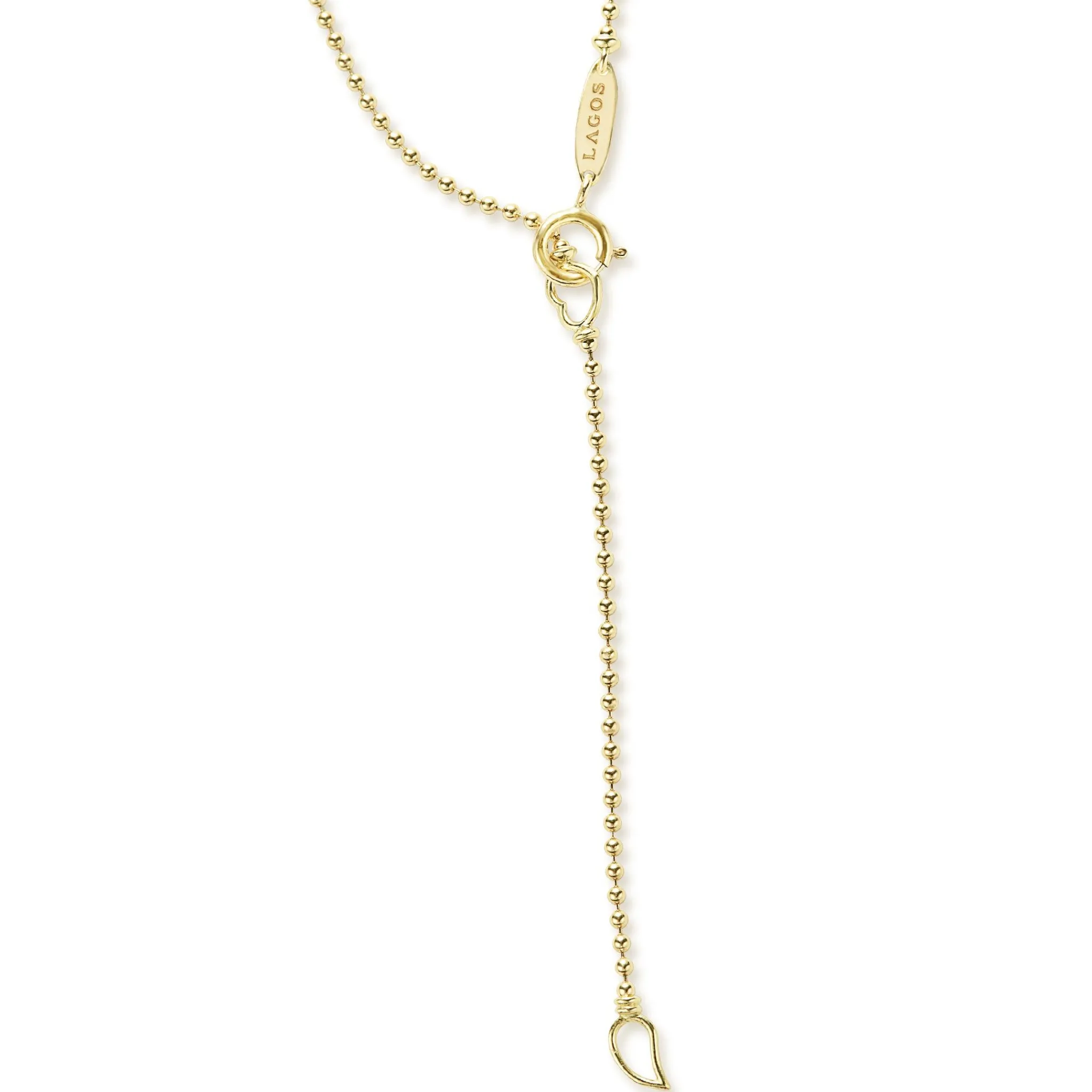 Shop LAGOS 18K Gold Diamond Circle Pendant Necklace