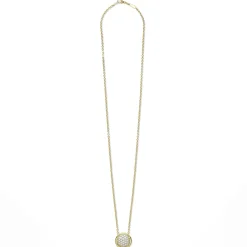 Best LAGOS 18K Gold Diamond Circle Pendant Necklace