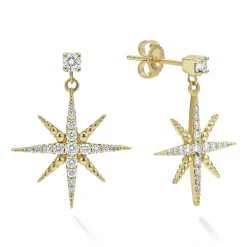 Clearance LAGOS 18K Gold Diamond Drop Earrings