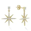 Fashion LAGOS 18K Gold Diamond Drop Earrings