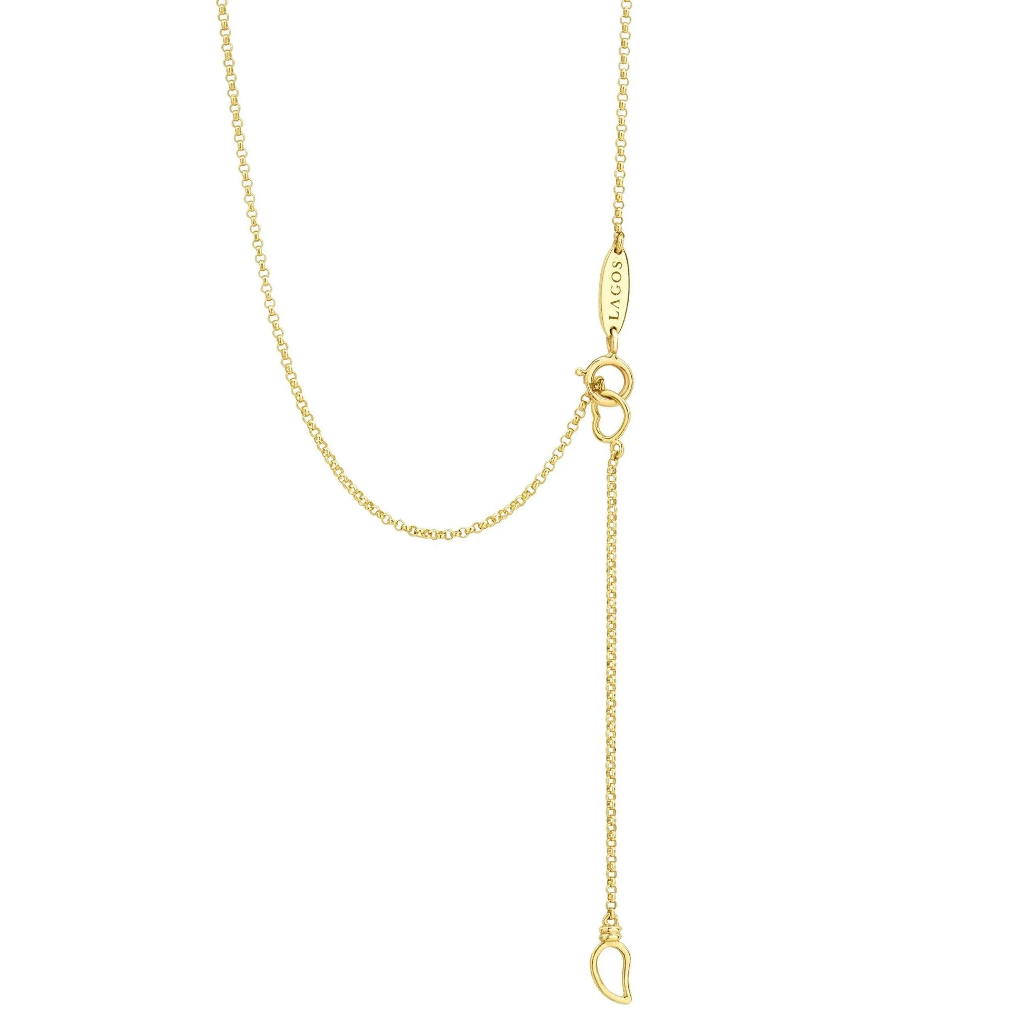 Sale LAGOS 18K Gold Diamond Pendant Necklace