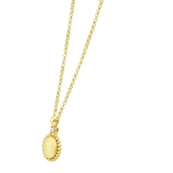 Sale LAGOS 18K Gold Diamond Pendant Necklace