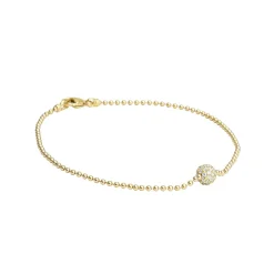 Discount LAGOS 18K Gold Diamond Sphere Bracelet