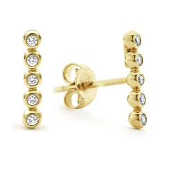 Outlet LAGOS 18K Gold Diamond Stud Earring Gift Set