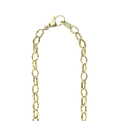 Online LAGOS 18K Gold Fluted Link Necklace