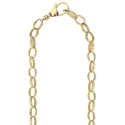 Online LAGOS 18K Gold Fluted Link Necklace
