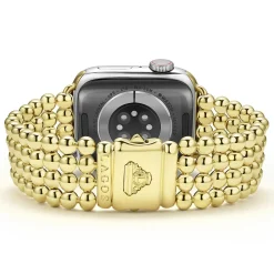 Discount LAGOS 18K Gold Infinite Caviar Beaded Watch Bracelet - 38-45Mm