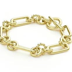 Cheap LAGOS 18K Gold Link Bracelet