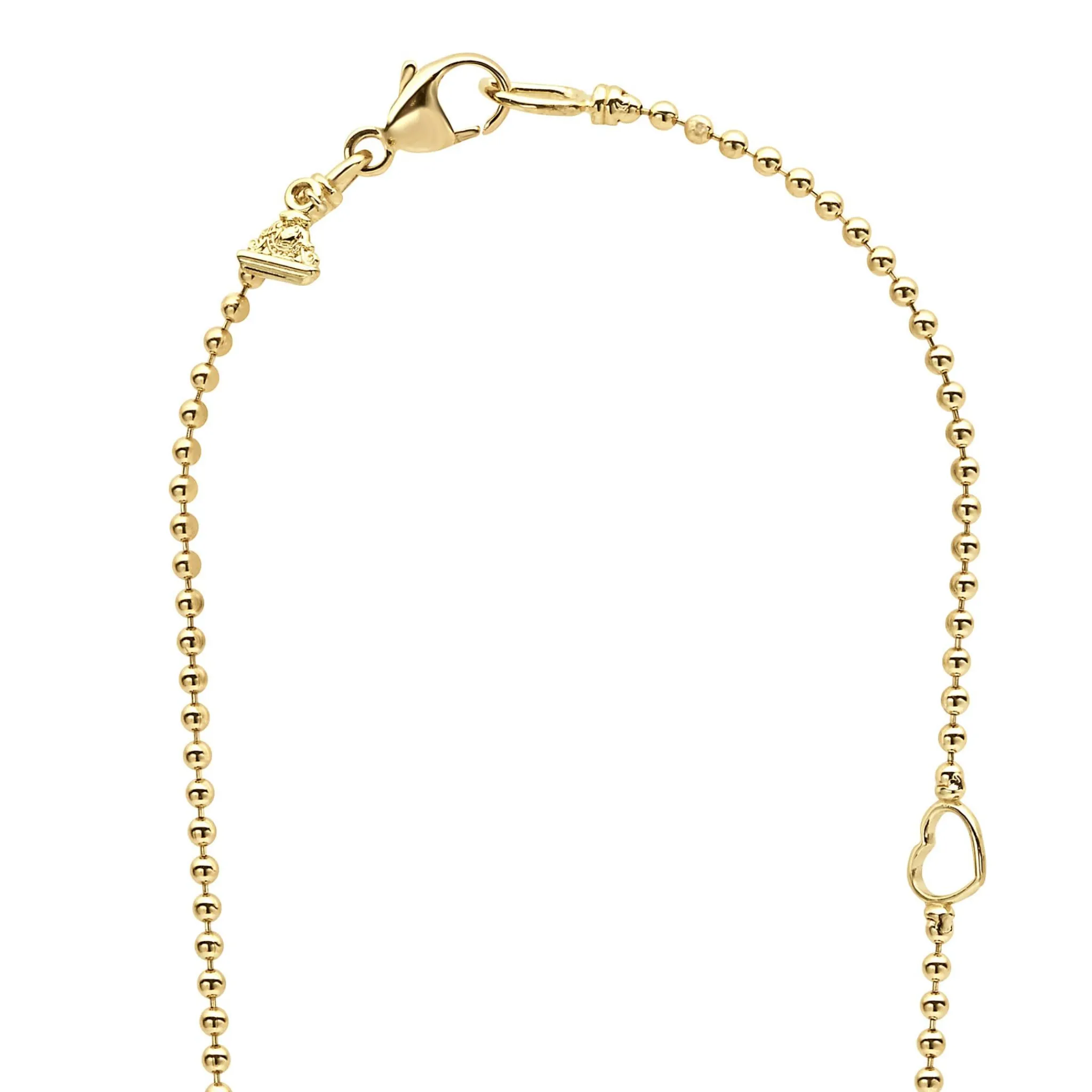 Online LAGOS 18K Gold Love Knot Diamond Pendant Necklace