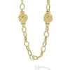 New LAGOS 18K Gold Open Ball Link Necklace
