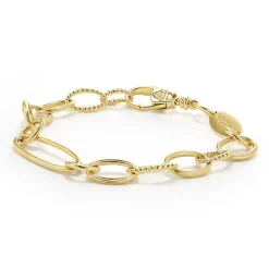 Fashion LAGOS 18K Gold Oval Link Bracelet