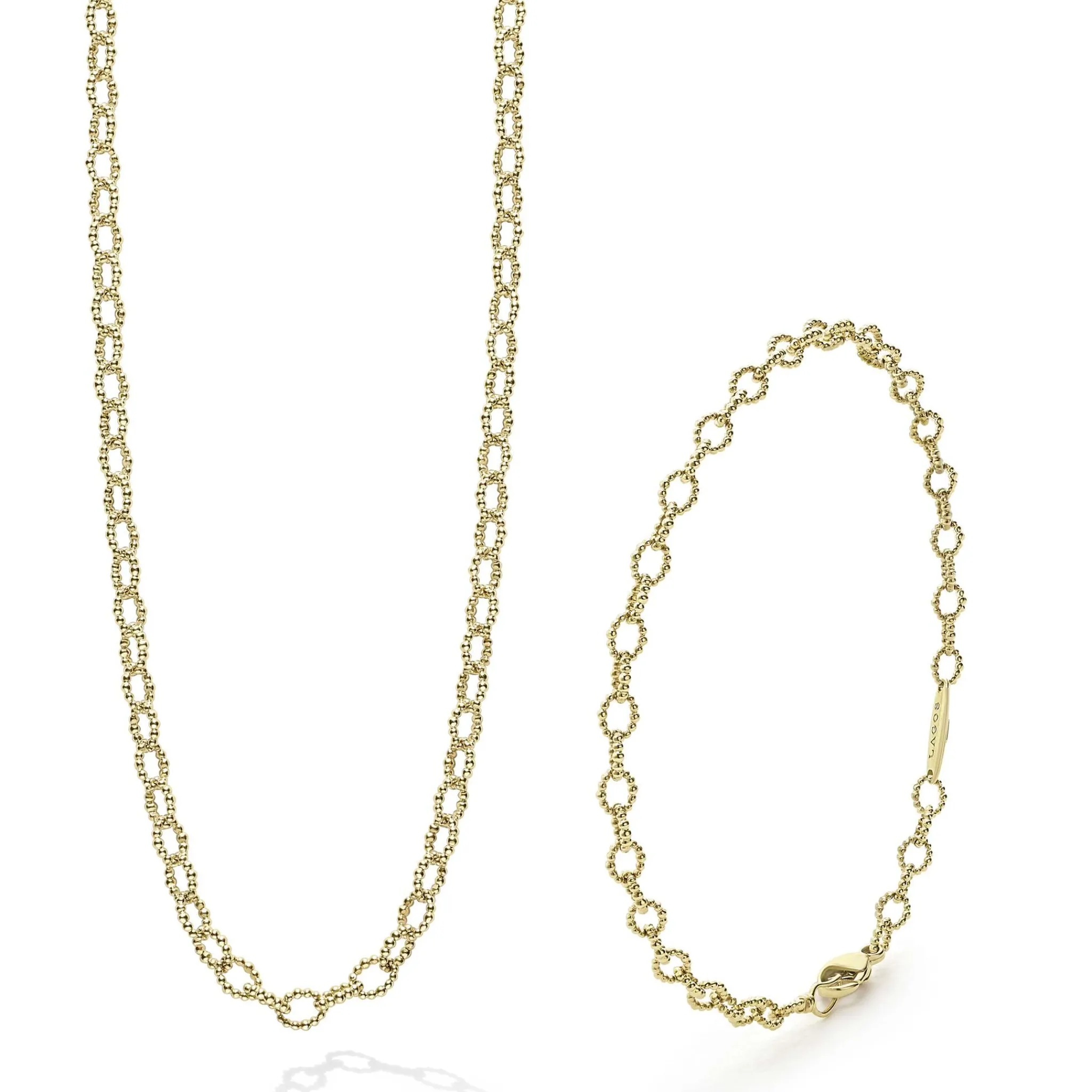 Cheap LAGOS 18K Gold Petite Link Gift Set