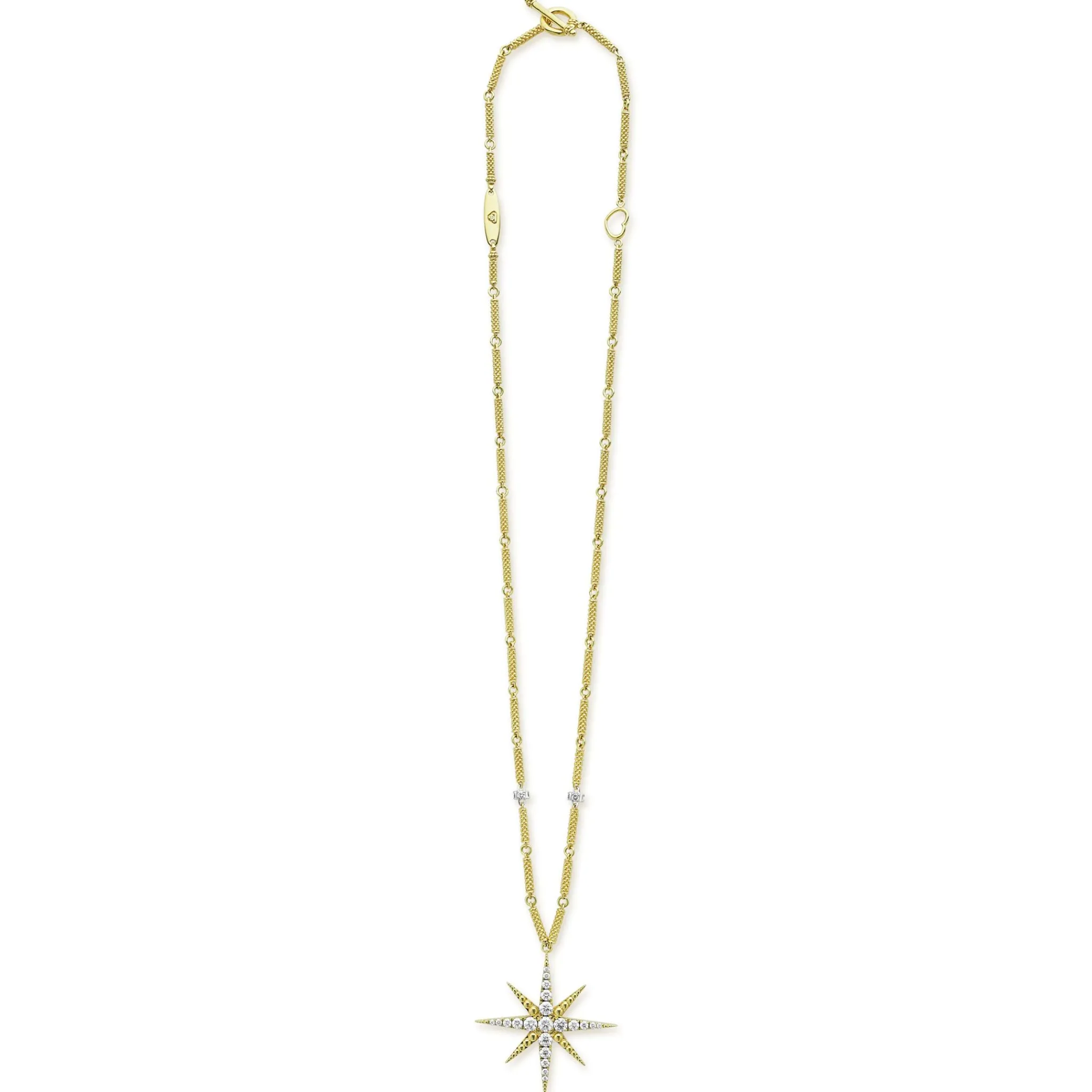 Best LAGOS 18K Gold Statement Diamond Pendant Necklace