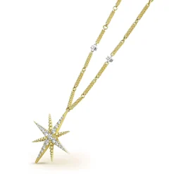 Best LAGOS 18K Gold Statement Diamond Pendant Necklace