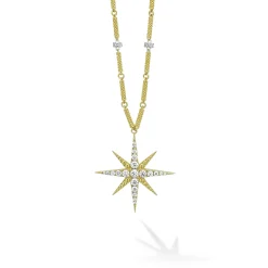 Store LAGOS 18K Gold Statement Diamond Pendant Necklace