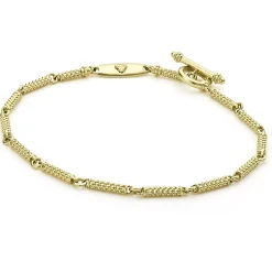 Flash Sale LAGOS 18K Gold Superfine Caviar Bracelet
