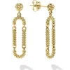 Best Sale LAGOS 18K Gold Superfine Caviar Drop Earrings