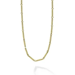 Cheap LAGOS 18K Gold Superfine Caviar Link Necklace