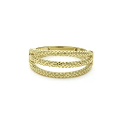 Cheap LAGOS 18K Gold Superfine Caviar Ring
