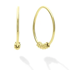 Outlet LAGOS 18K Gold Superfine Hoop Earrings