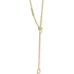 Discount LAGOS 18K Gold Superfine Station Chain Necklace