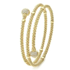Outlet LAGOS 18K Gold Wrap Diamond Bracelet