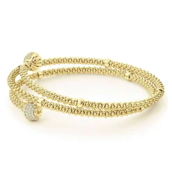 Outlet LAGOS 18K Gold Wrap Diamond Bracelet