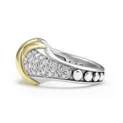 Shop LAGOS 18K Gold X Diamond Ring