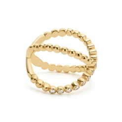 Best LAGOS 18K Gold X Diamond Ring