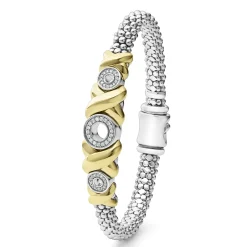 Online LAGOS 18K Gold Xo Diamond Bracelet | 6Mm