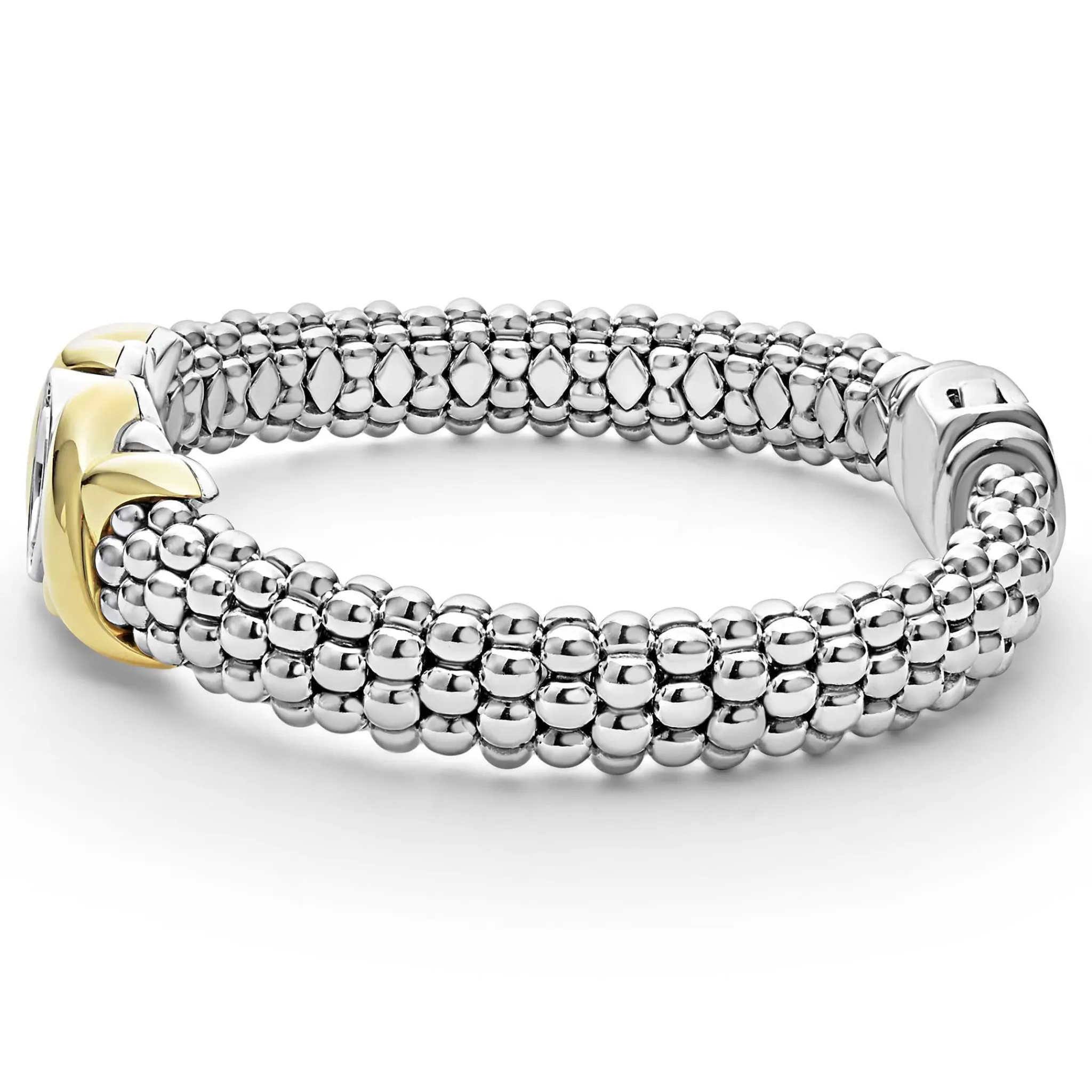 Shop LAGOS 18K Gold Xo Diamond Bracelet | 9Mm