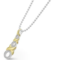 Clearance LAGOS 18K Gold Xo Diamond Necklace