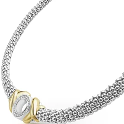 Best LAGOS 18K Gold Xo Diamond Necklace