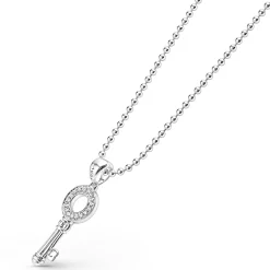Online LAGOS Key Diamond Pendant Necklace