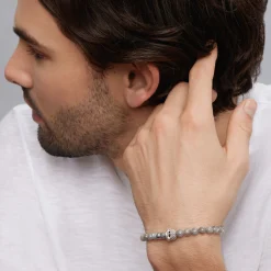 Hot LAGOS Labradorite Skull Bracelet
