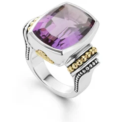 Shop LAGOS Large Amethyst Statement Ring