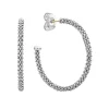 Store LAGOS Large Caviar Hoop Earrings