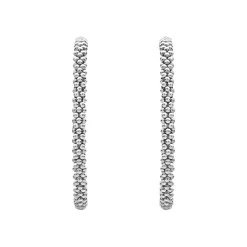 Hot LAGOS Large Caviar Hoop Earrings
