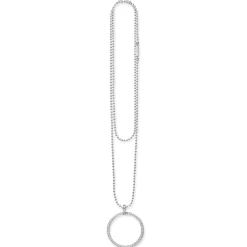 Cheap LAGOS Large Diamond Circle Pendant Necklace