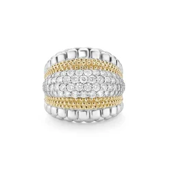 New LAGOS Large Diamond Statement Ring