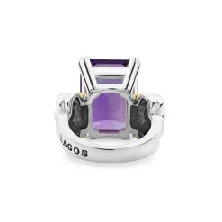 Sale LAGOS Large Emerald-Cut Amethyst Ring