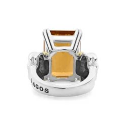 Outlet LAGOS Large Emerald-Cut Citrine Ring