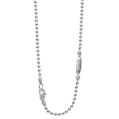 Fashion LAGOS Large Onyx Heart Pendant Necklace
