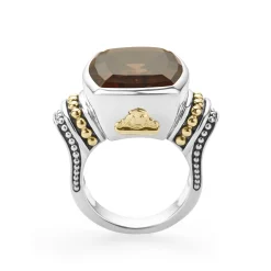 Cheap LAGOS Large Smokey Quartz Statement Ring