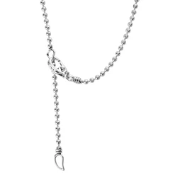 Sale LAGOS Large Station Diamond Beaded Necklace