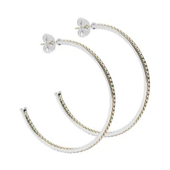 Outlet LAGOS Large Two-Tone Hoop Earrings