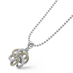 Cheap LAGOS Large Two-Tone Pendant Necklace