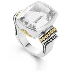 Best LAGOS Large White Topaz Statment Ring