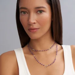 Best LAGOS Long Amethyst Beaded Necklace